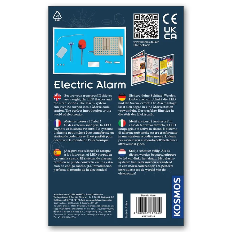 Construye alarma electrónica Electric alarm