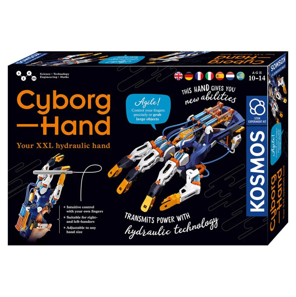 Construye mano robótica Cyborg hand