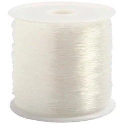 Cordón nylon elástico rollo 100mx0,5mm