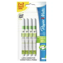 Corrector lápiz 2 unidades más 2 gratis Paper Mate