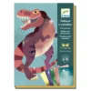 Crea cuadros metalizados dinosaurios