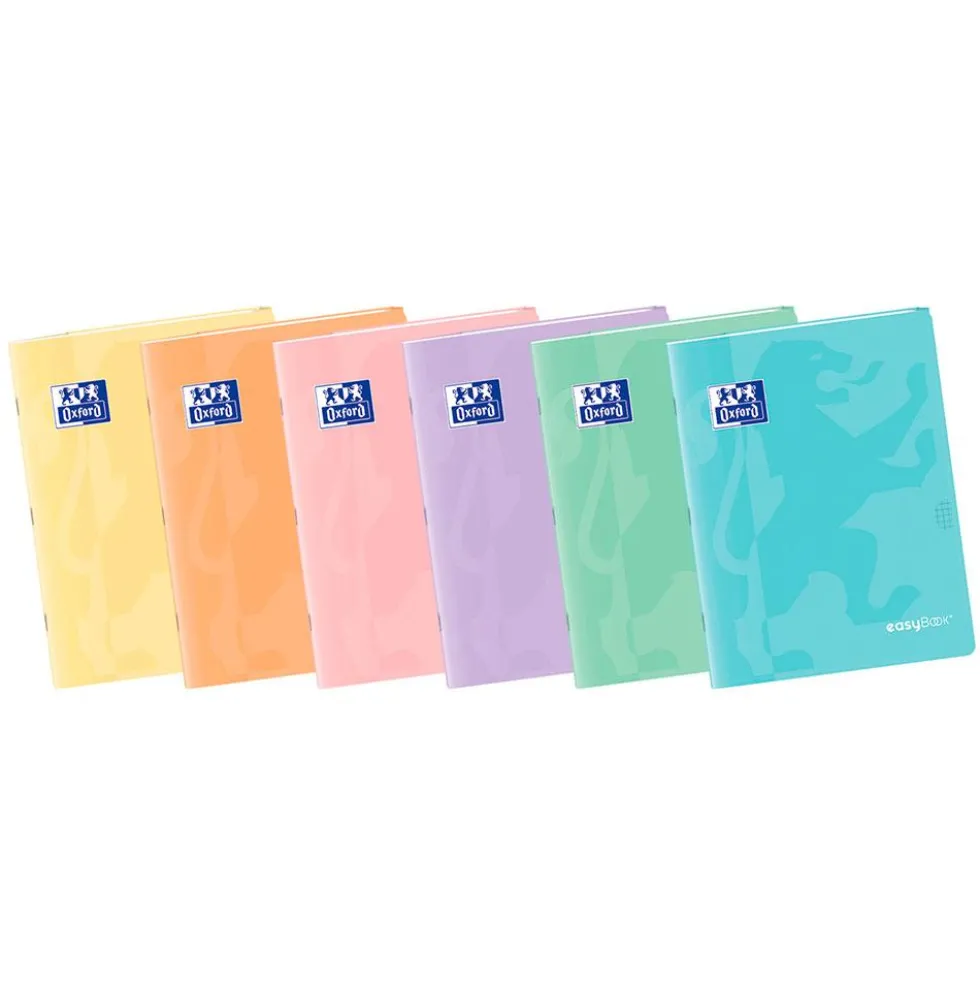 Cuaderno A5 cuadro 4mm. 48 hojas Easybook