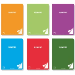 Cuaderno A5 liso 48 hojas Flexipac