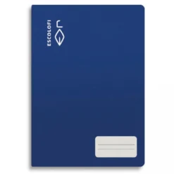 Cuaderno cuarto azul pauta Montessori 5mm 32 hojas