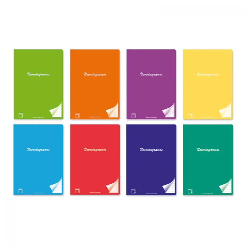 Cuaderno cuarto liso 48 hojas Noventagramos