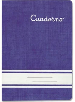 Cuaderno cuarto raya horizontal 30 hojas