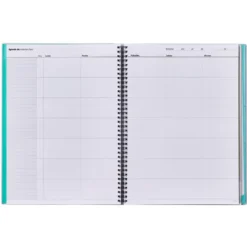 Cuaderno del profesor para todas las clases semana vista vertical