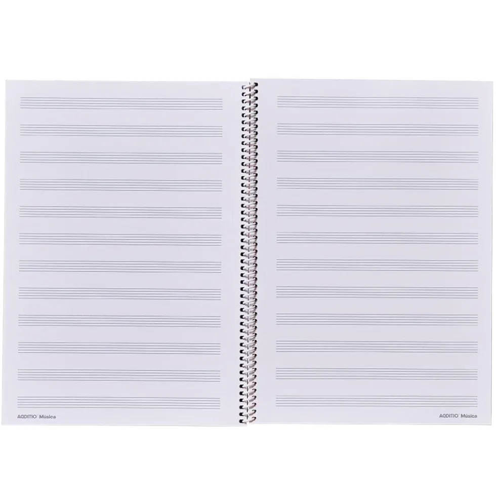 Cuaderno de música Additio Mezzo