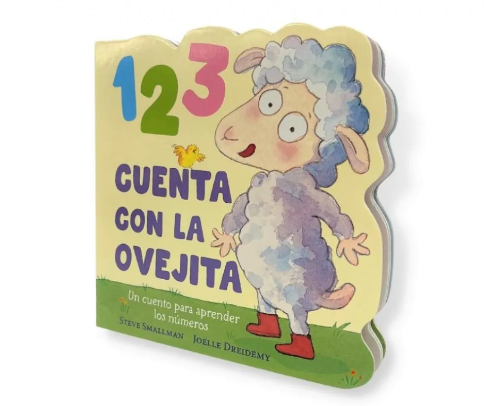 1 2 3 Cuenta con la ovejita (La ovejita que vino a cenar. Libro de cartón)
