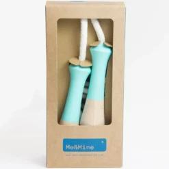 Cuerda de saltar 2m mango madera