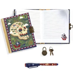 Diario secreto piratas con bolígrafo mágico