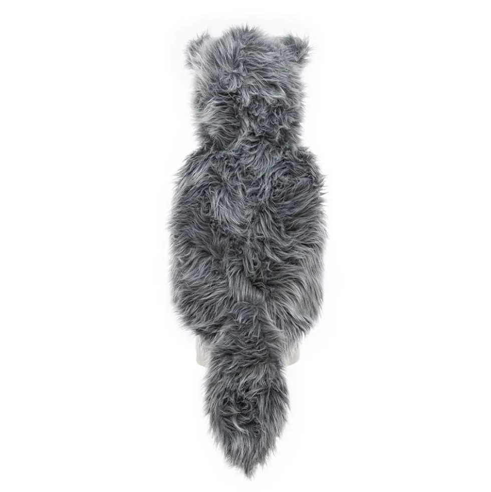 Disfraz lobo 3-4 años sudadera con capucha y guantes