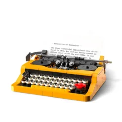 DIY miniatura máquina de escribir vintage Madnesstoys bricks 254 piezas