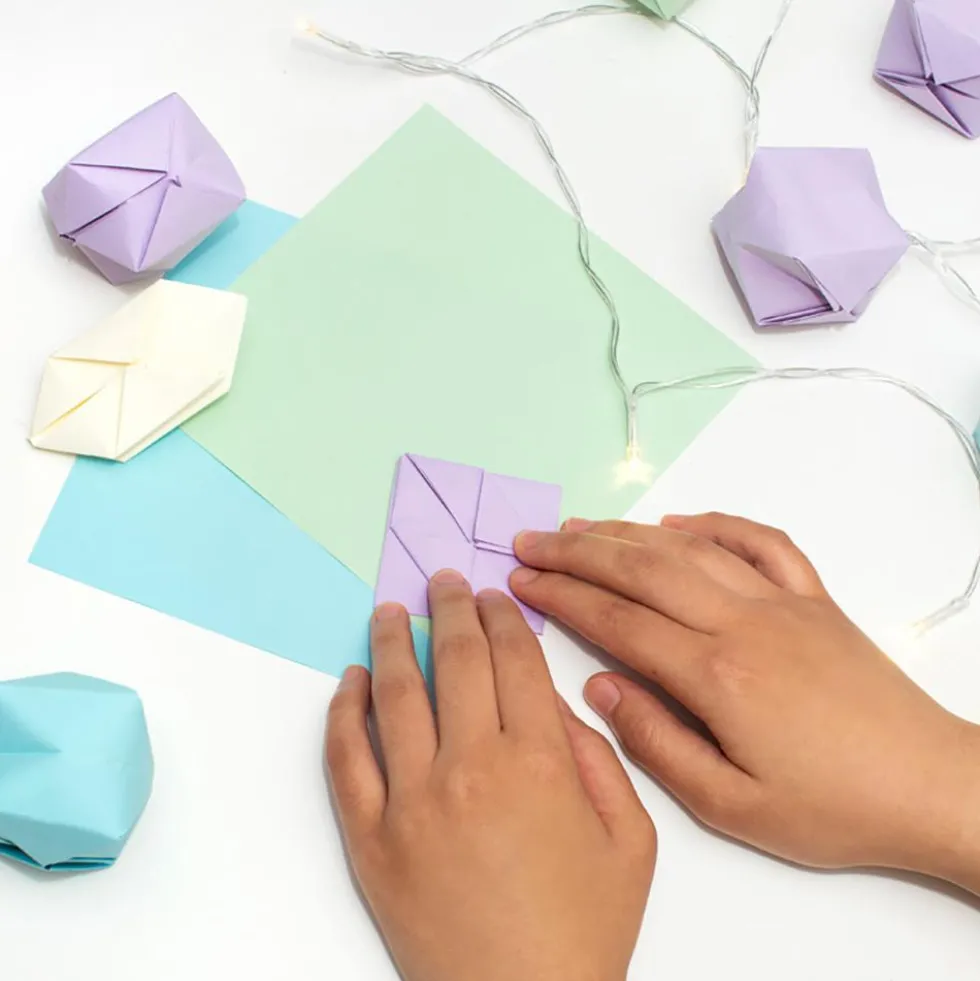 DIY set crea luces led de origami