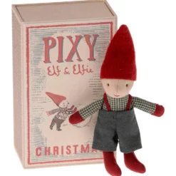 Elfo Navidad 14cm. en cajita Maileg