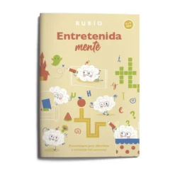 EntretenidaMENTE 4-5 años: Pasatiempos para divertirse y estimular las neuronas