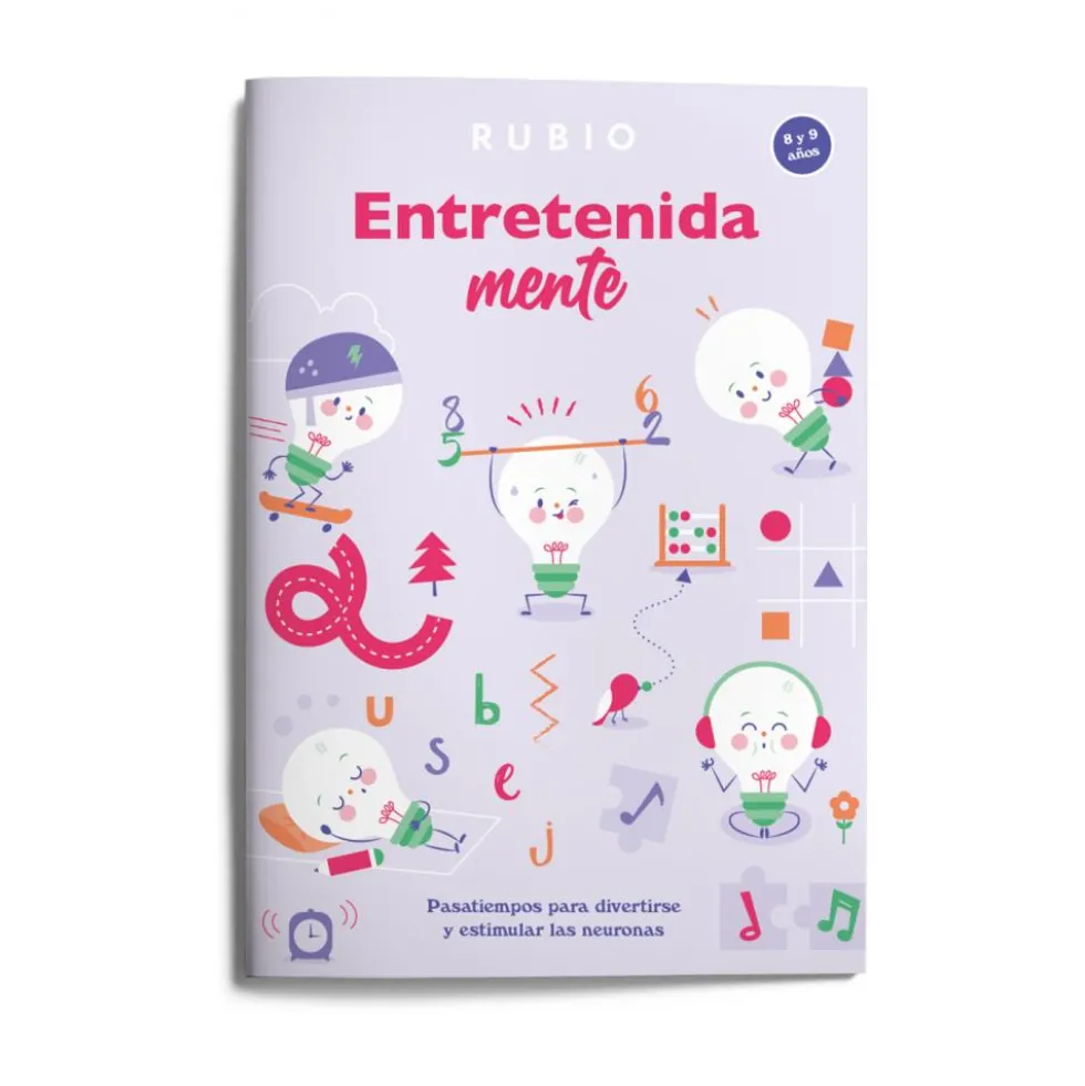 EntretenidaMENTE. Pasatiempos para divertirse y estimular las neuronas (8-9 años