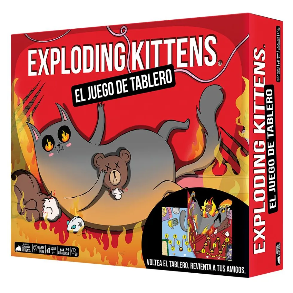Exploding Kittens: el juego de tablero