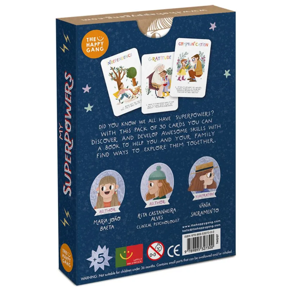 Flashcards My Superpowers en inglés