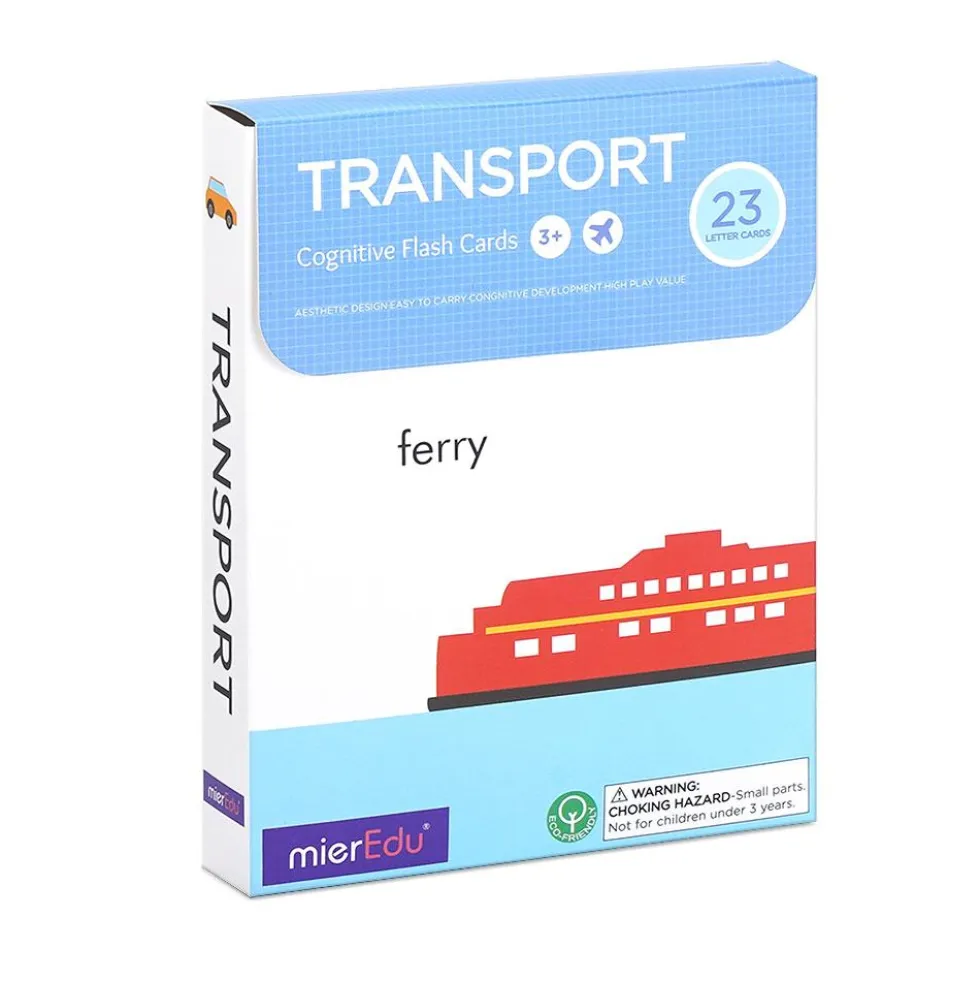 Flashcards transport: Tarjetas en inglés