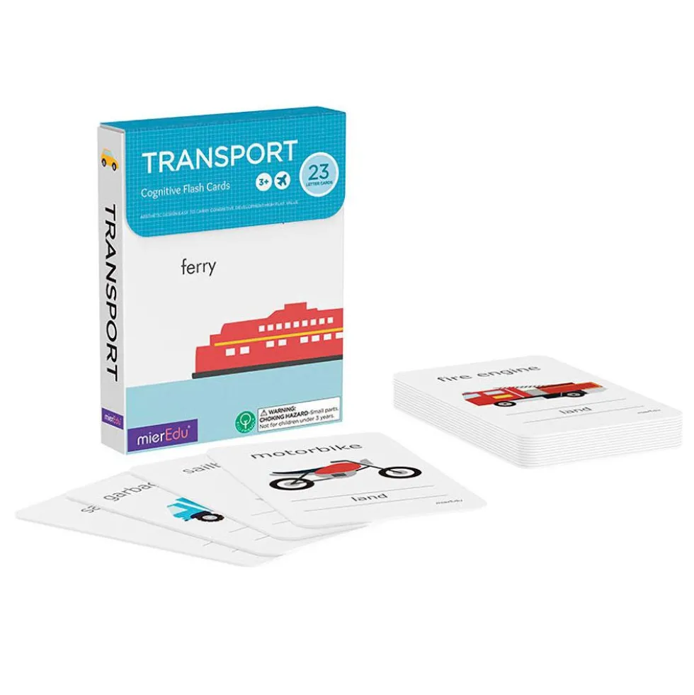 Flashcards transport: Tarjetas en inglés