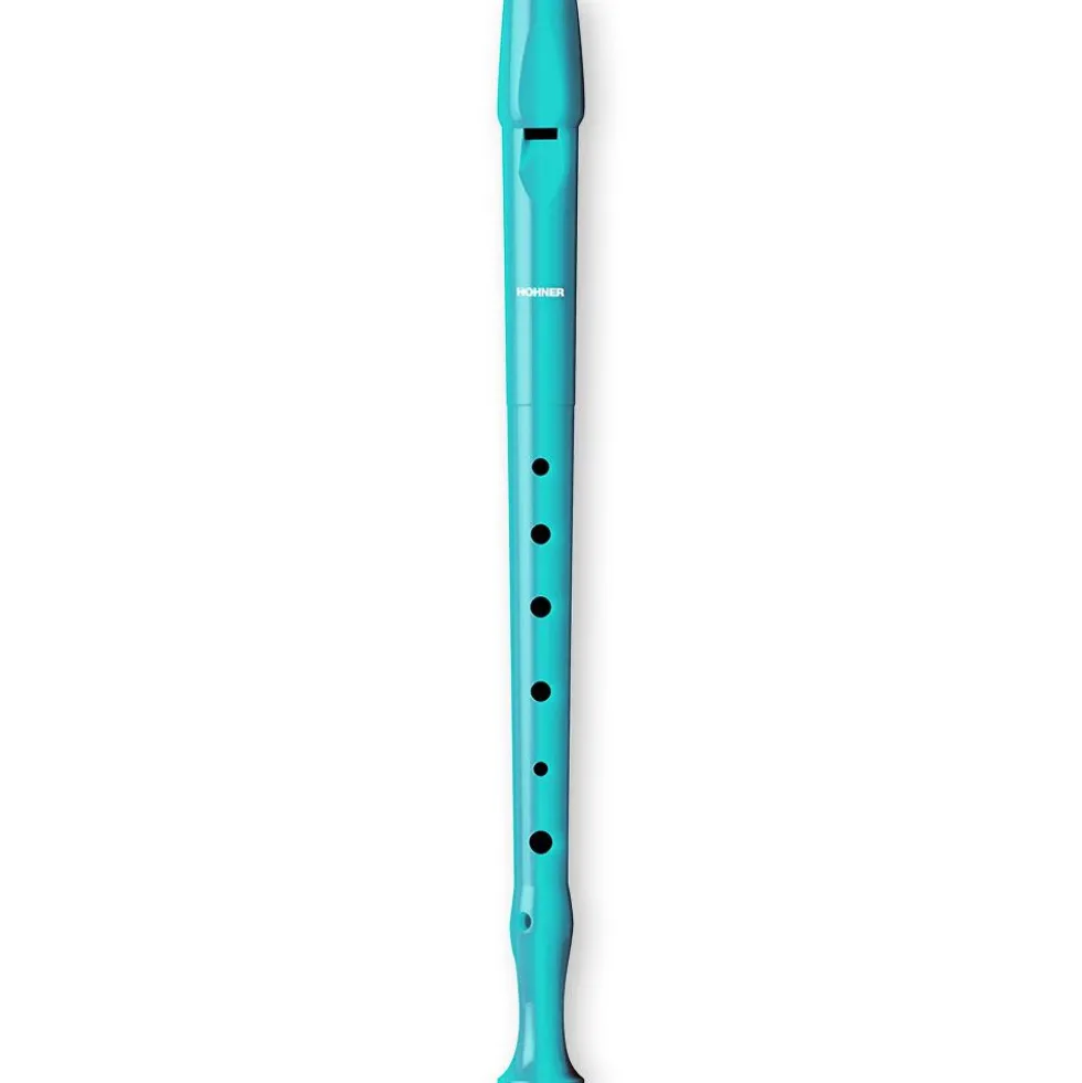 Flauta dulce Hohner azul claro