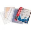 Funda transparente tamaño folio con multitaladro 100 unidades
