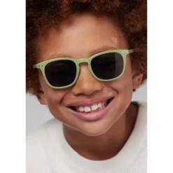 Gafas de sol Junior verde pera 5-10 años Izipizi