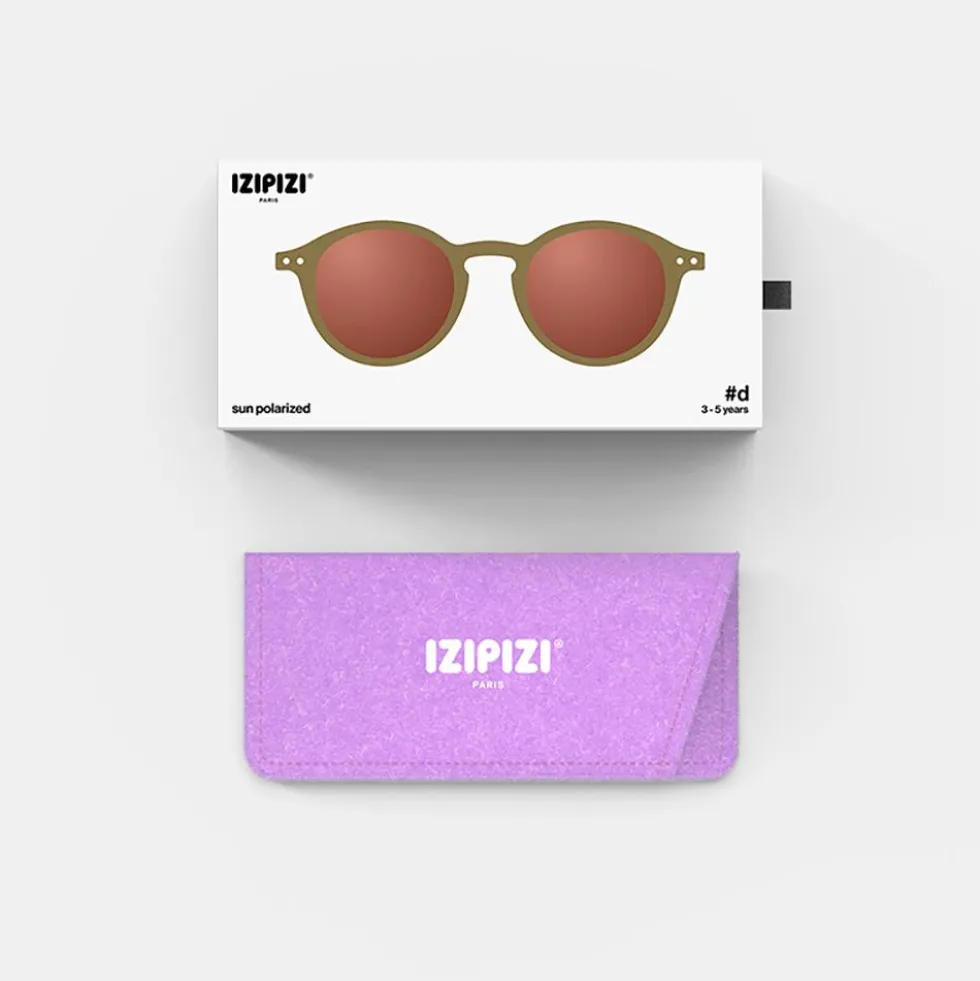 Gafas de sol Kids 3-5 años D verde oliva Izipizi