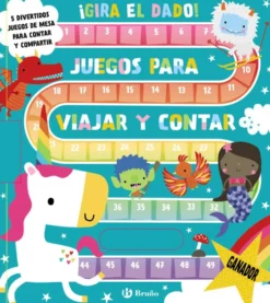 ¡Gira el dado! Juegos para viajar y contar