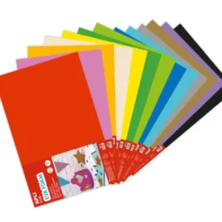 Goma EVA 60x40x0,2cm. 5 láminas unicolor Apli