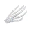 Horquilla clip para el cabello mano esqueleto. Unidad