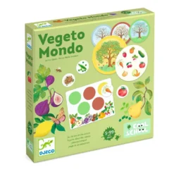Juego de bingo Vegeto Mondo las estaciones Cool School