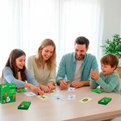 Juego de cartas Alce, trío, lío