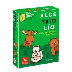Juego de cartas Alce, trío, lío