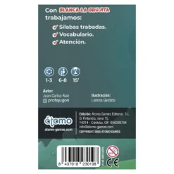 Juego de cartas Blanca la brujita Club A