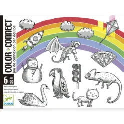 Juego de cartas Color connect
