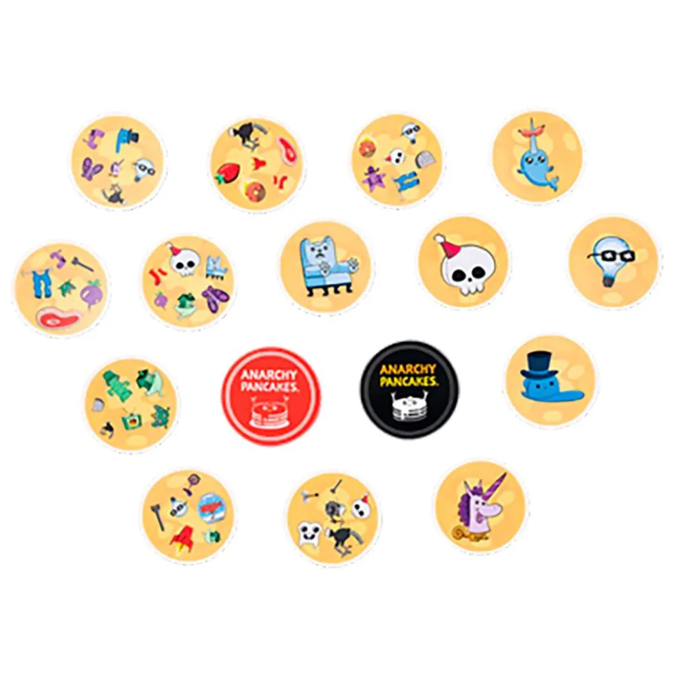 Juego de cartas Dobble Anarchy Pancakes
