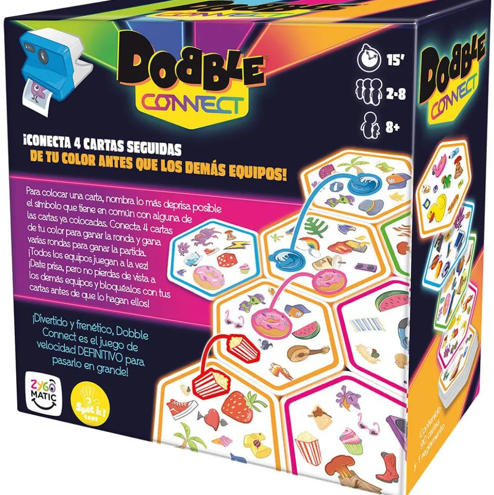 Juego de cartas Dobble connect
