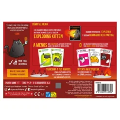 Juego de cartas Exploding kittens