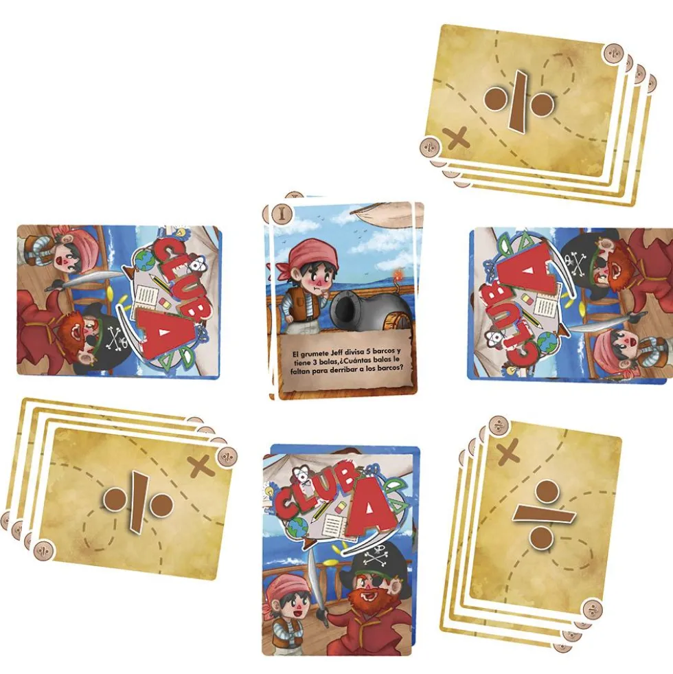 Juego de cartas Jeff el grumete Club A