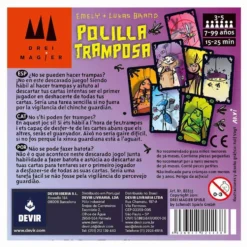 Juego de cartas La polilla tramposa