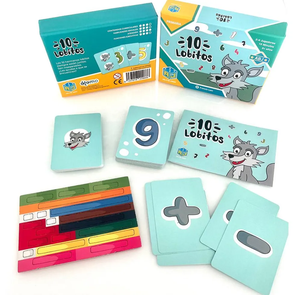 Juego de cartas 10 lobitos