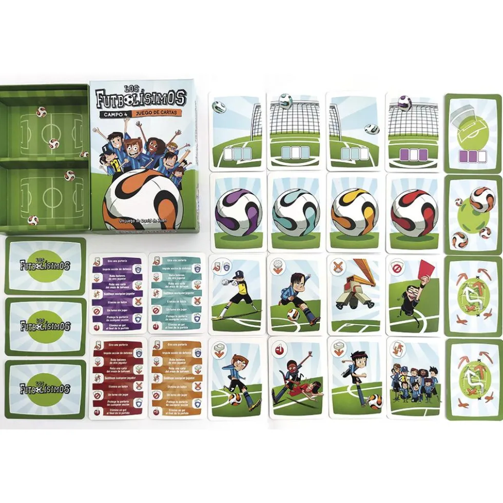 Juego de cartas Los futbolísimos