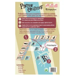 Juego de cartas Pistas cruzadas