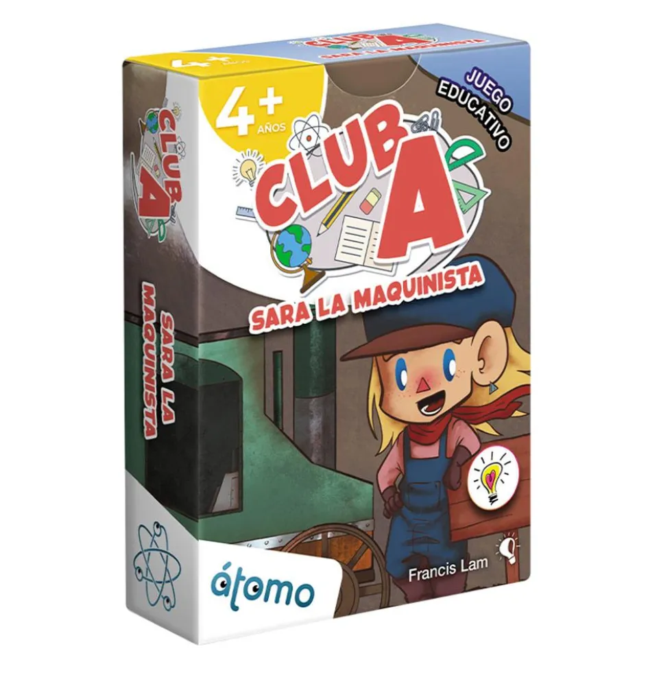Juego de cartas Sara la maquinista Club A