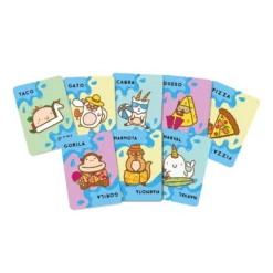 Juego de cartas waterproof Taco, gato, cabra, queso, pizza