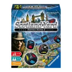Juego de dados Scotland Yard: Hunting Mister X