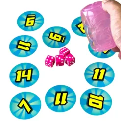 Juego de dados y cálculo Math Attacks