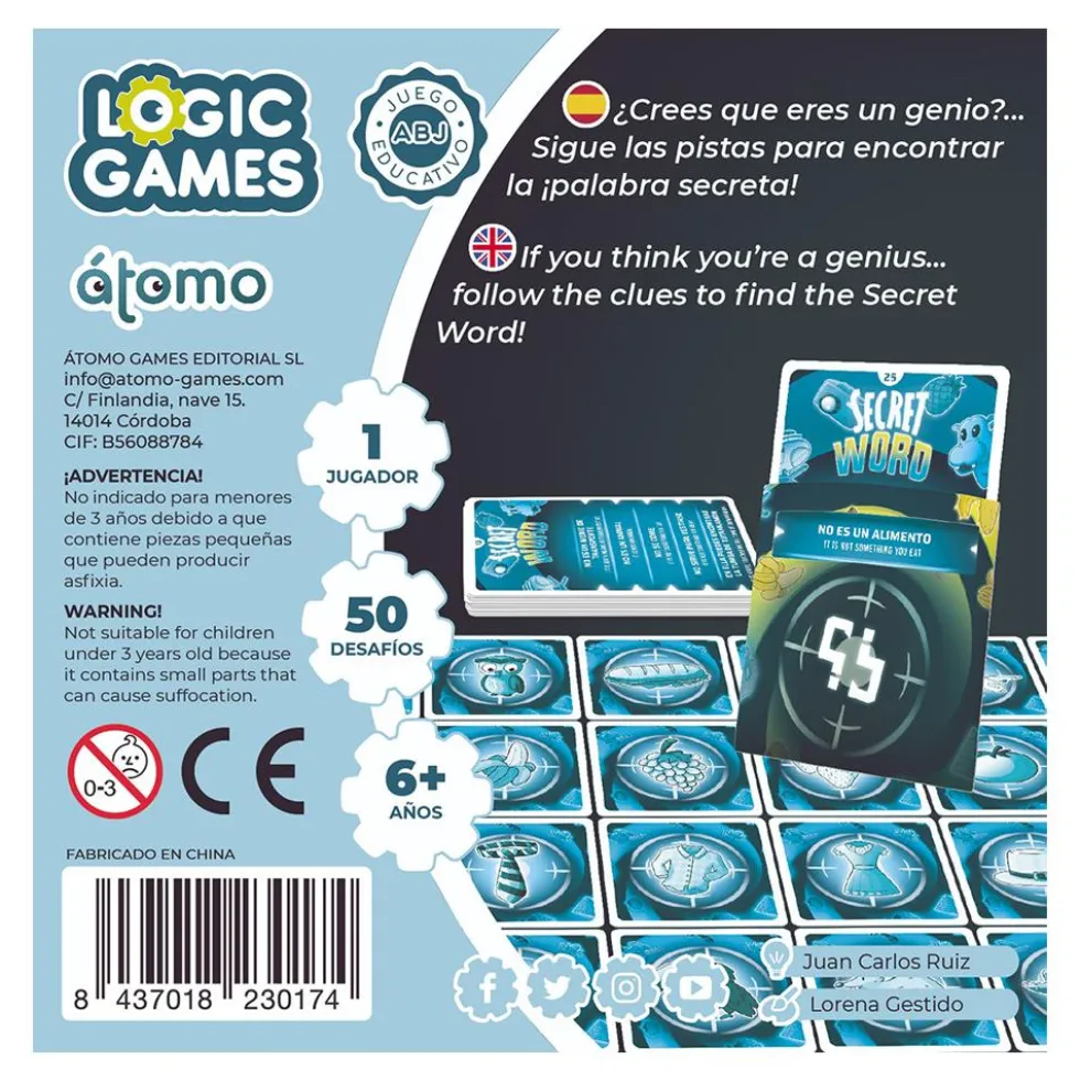 Juego de lógica Secret word